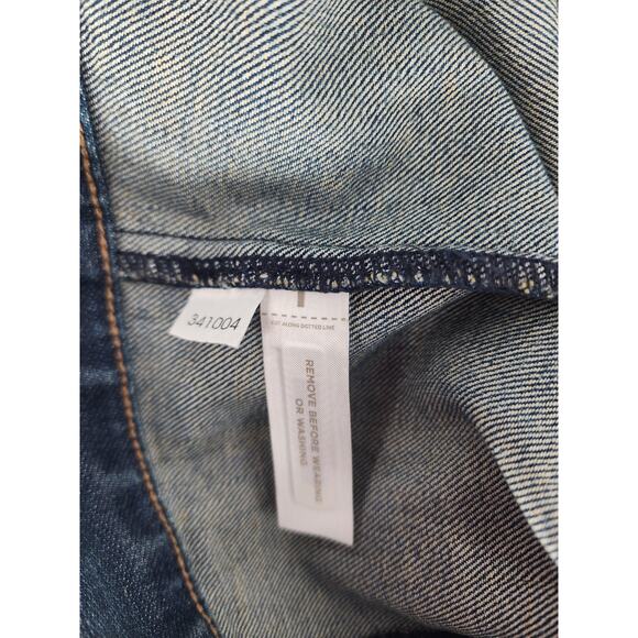 Loft Medium Wash Denim Vest Women's Size Medium - Picture 8 of 10